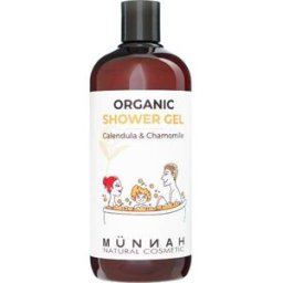 Münnah Natural Cosmetic Gel Ducha Bio Calendula y Manzanilla 250 ml