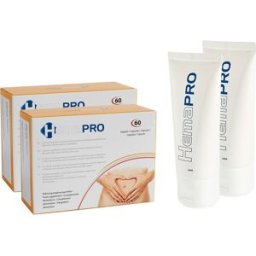 Hemapro Pack Crema 2x60 ml + Pills 2x60 caps