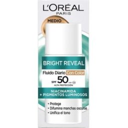 L'Oréal Bright Reveal Niacinamida Fluido Diario Spf50 Medio 50 ml