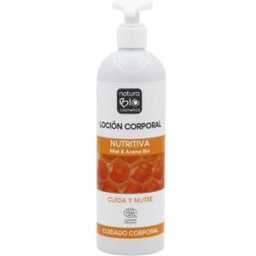 NaturaBIO Cosmetics Loción Corporal Nutritiva con Miel y Avena 500 ml