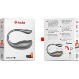 ONINDER Huevo Vibrador Negro Free App 1 ud