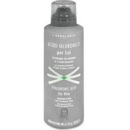 L'ERBOLARIO Ácido Hialurónico Hombre Espuma Afeitar 200 ml