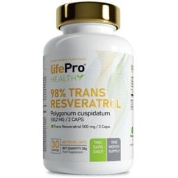 Life Pro Nutrition 98% Trans Resveratrol 60 caps