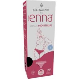 Enna Braga Menstrual Classic Día Flujo Abundante Negro S 1 ud