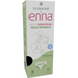 Enna Braga Menstrual Hipster Orgánica Negro Talla S 1 ud