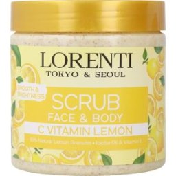 Lorenti Scrub Face & Body C Vitamin Lemon 500 ml
