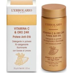 L'ERBOLARIO Vitamina C & Oro 24 K Limpiadora 35 g