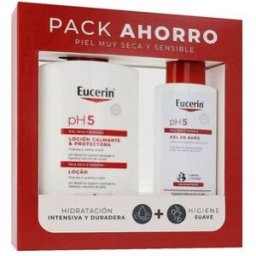 Eucerin Pack Ph5 Loción Calmante & Protectora 1 L + gel de Baño 200 ml