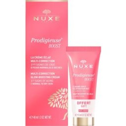 Nuxe Prodigieuse Boost Crema Luminosidad 40 ml + Bálsamo-Aceite Recuperador Noche 15 ml