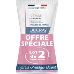 Ducray Ictyane Crema de Manos 2 X50 ml