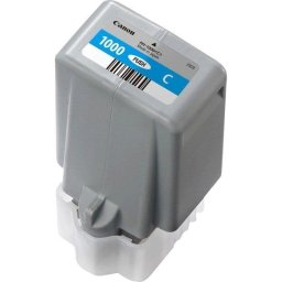 Cartucho de tinta Canon PFI-1000C Cian 80 ml LUCIA PRO
