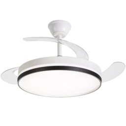 Ventilador de Techo con Luz Daewoo DW5009 30W 106cm 6 Velocidades Aspas Retráctiles con Mando