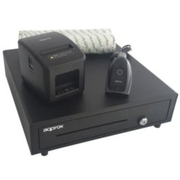 Pack POS Approx con impresora térmica 80mm, cajón portamonedas y lector de códigos