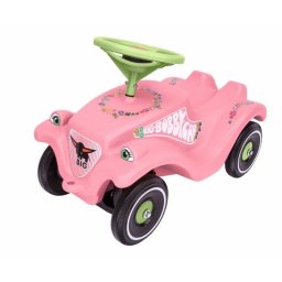Correpasillos BIG Bobby Car Classic Flower Rosa/Verde 1 año