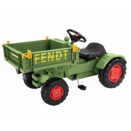 Tractor de Pedales BIG para Niños de 3 a 5 Años con 4 Ruedas y Asiento Ajustable