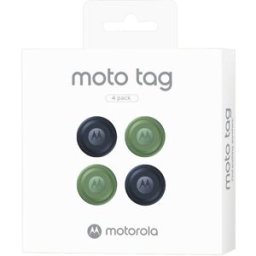 Motorola Pack de 4 dispositivos localizadores moto tag. Verde / Azul