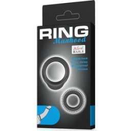 Baile Ring Manhood Kit Anillo Silicona