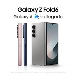 Samsung Galaxy Z Fold6 256GB Smartphone Plegable con IA Gris Libre