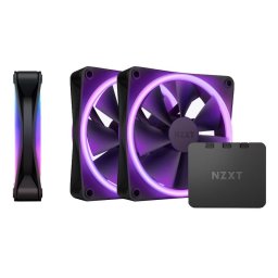Ventilador suplementario NZXT F120 RGB Duo Triple Pack 120mm 500-1800RPM RGB PWM hidrodinámico