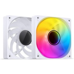 Ventilador Jonsbo SL-120WR Blanco 120mm RGB Hidráulico 1500RPM 4 pines 1 unidad