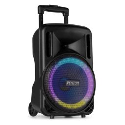 Altavoces Fenton Karaoke Bluetooth 450W con batería y micrófono UHF