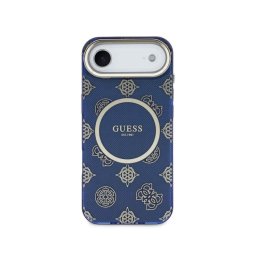 Guess Funda Para Iphone Air – Carcasa Rígida Azul Multilogo Guess, Protección Segura Y Ajuste Preciso