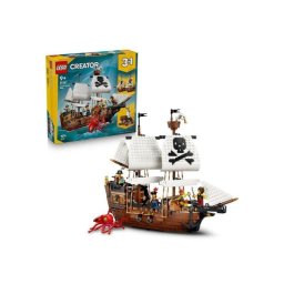 LEGO Creator 3 en 1 Mítico Barco Pirata 31387 1074 piezas