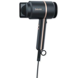 Secador de Pelo Beurer HC 35 2000W 3 Temperaturas 3 Velocidades Apagado Automático Negro/Oro Rojo