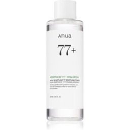Heartleaf 77% Soothing Toner Loción Limpiadora Y Calmante Reparador De La Barrera Cutánea 250 Ml
