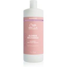 Invigo Blonde Recharge Champú Para Cabello Rubio Neutralizante Para Tonos Amarillos 1000 Ml