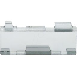 MERTEN EL ME 39528000 - Inserto de letras, cristal claro, AQUASTAR