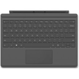 Microsoft Teclado QWERTY Surface Pro Type Cover Pro Gris/Gris noche Pro 3/4/5/6/7 UK (M1725), A+