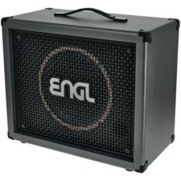 Engl E112VB G12M-GBK Silver Carbon con frontal en negro