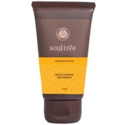Soultree Exfoliante Facial Nuez Curcuma Sandalo 100 g