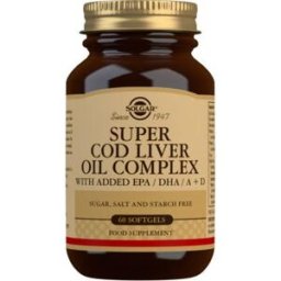 Solgar Super Cod Liver Oil Complex 60 Perlas