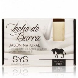 SYS Jabón Natural Premium Leche Burra 100 g