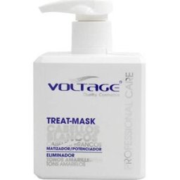 Voltage Tratamiento Mascarilla Cabellos Blancos y Grises 500 ml