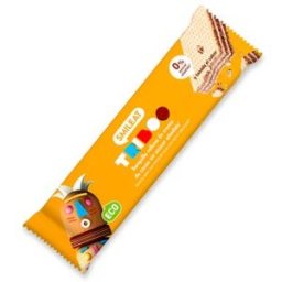 Smileat Triboo Barquillo Ecológico Relleno de Crema de Cacao 40 g