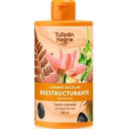 Tulipan Negro Champú Micelar Reestructurante del Color 400 ml