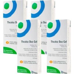 THEALOZ Duo Gel Ojos Secos 4x30 uds