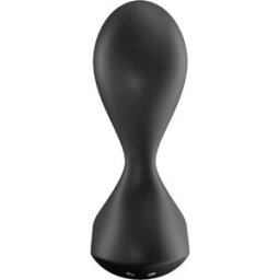 SATISFYER Sweet Seal Plug Vibrator Negro Negro App 1 ud