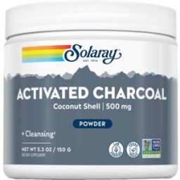 SOLARAY Charcoal Coconut Activated Carbon Activo 75 g