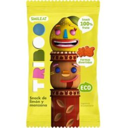Smileat Triboo Snack Ecológico de Limón y Manzana 25 g