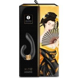 Shunga Miyo Masajeador Íntimo Negro 1 ud