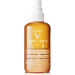 Vichy Capital Soleil Agua Solar Protectora Luminosidad SPF50 200 ml