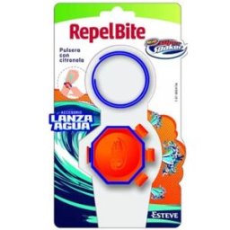 REPEL BITE Pulsera Citronela Lanza Agua 1 ud