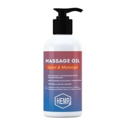 QKnatur Massage Oil Sport & Massage Aceite de Cañamo 250 ml