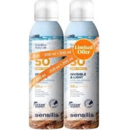 Sensilis Body Spray Dry Touch SPF50 2x200 ml