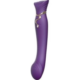 Zolo Queen G-Spot Pulse Wave Vibe Morado 1 ud