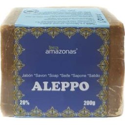 Terra Amazonas Jabón Alepo 20% Aceite Laurel 200 g